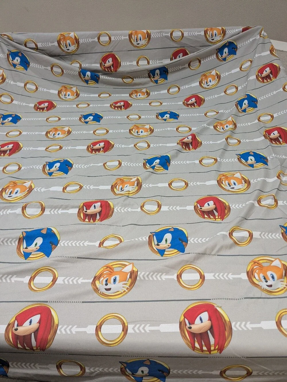 Twin fitted Sonic the Hedgehog Sheet